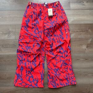 Men’s Size Medium Nike FROG Parachute Pants Red Blue HQ0467-635